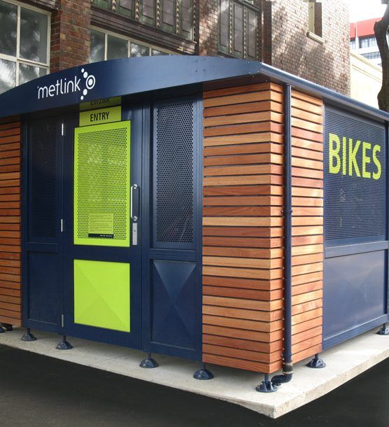 Metlink Bike Shelter